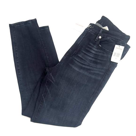 Good American Good Waist Crop Jeans Size 10 - Picture 5 of 8